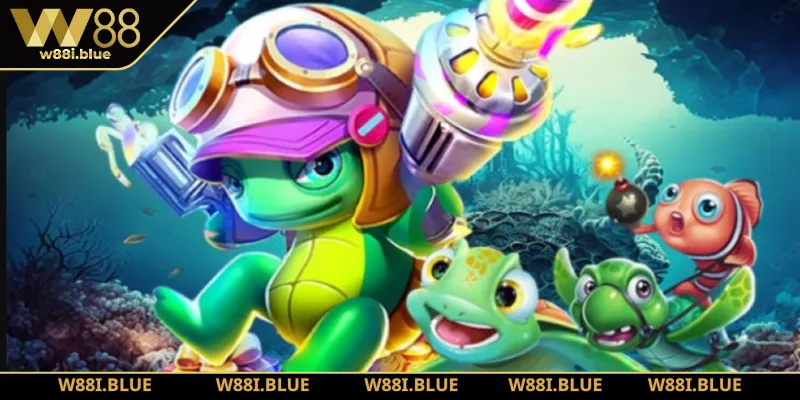 Bắn cá Rùa Xanh W88 lôi cuốn thu hút hội viên